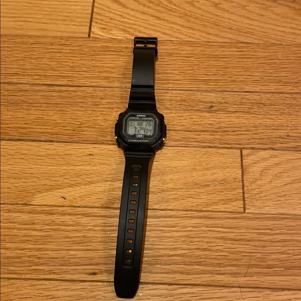 Casio Black Digital Watch